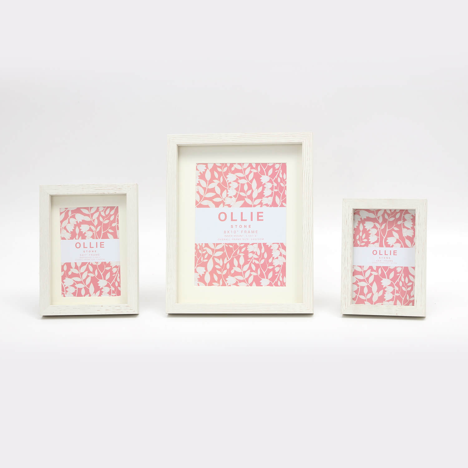 Ollie Photo Frame 5x7" Stone Home Store + More